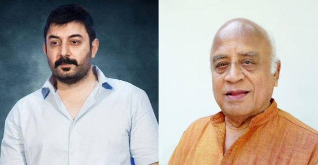 delhi-kumar-said-about-hero-arvind-swamy-is-his-own-son