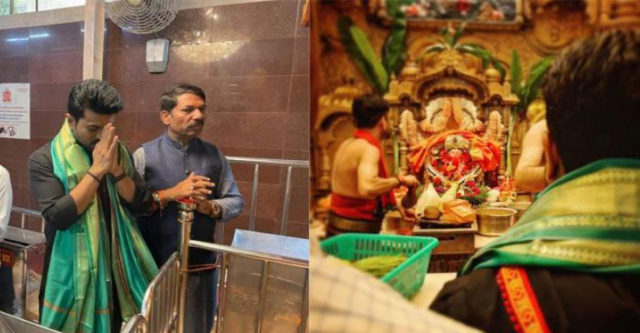 ram-charan-finished-ayyappa-deeksha-at-sri-siddivinayak-temple-photos-viral