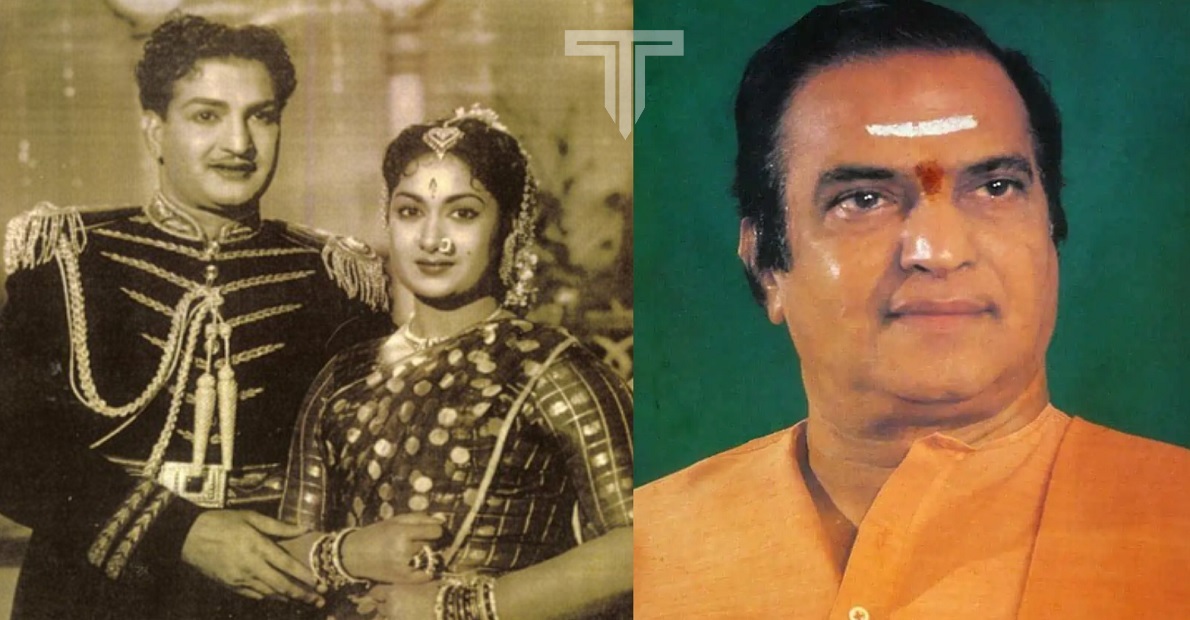 veteran-actor-senior-ntr-slapped-that-actress-in-movie-set