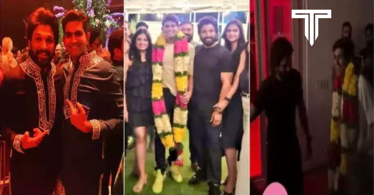 Allu Arjun couple dance with TDP MLA