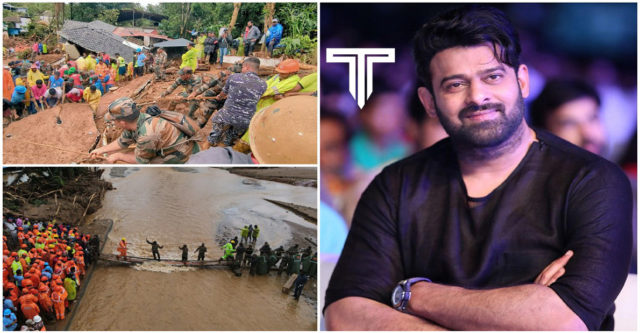 Prabhas Wayanad donation 2024